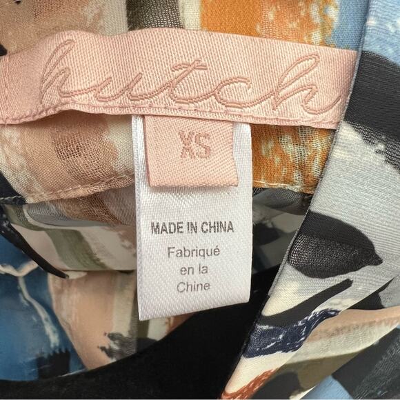 Hutch Anthropologie Melissa Striped Blouse Size XS - Picture 8 of 13